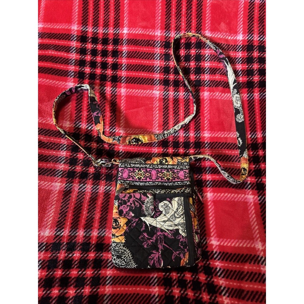 Marie Quilted Crossbody Purse Adjustable Strap Floral